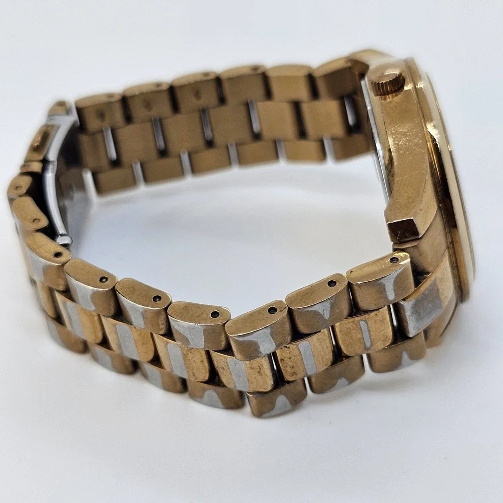 Relic Women's Watch 36MM Gold Dial Gold Bracelet 6
